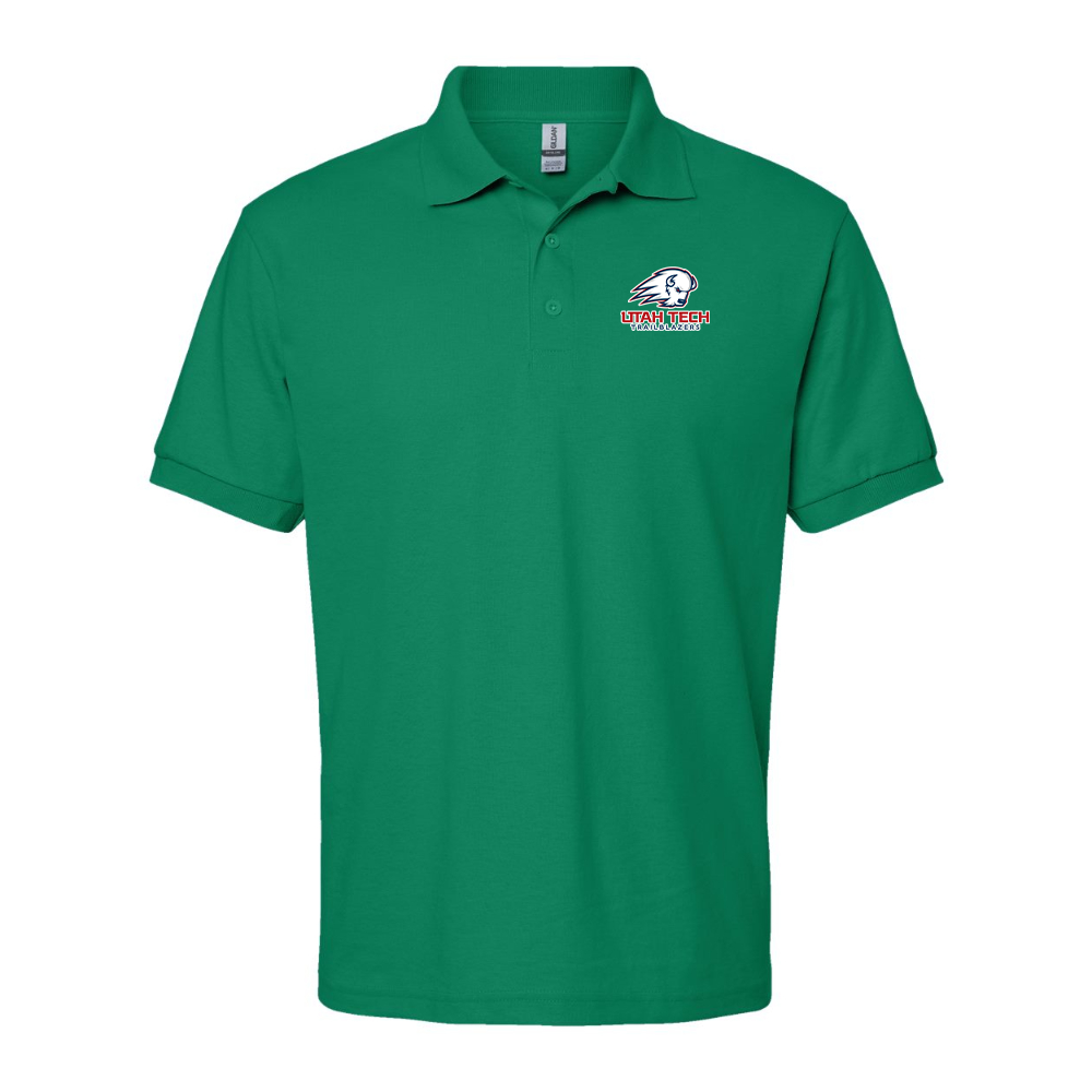 Men's Utah Tech Trailblazers Gildan Dry Blend Jersey Polo